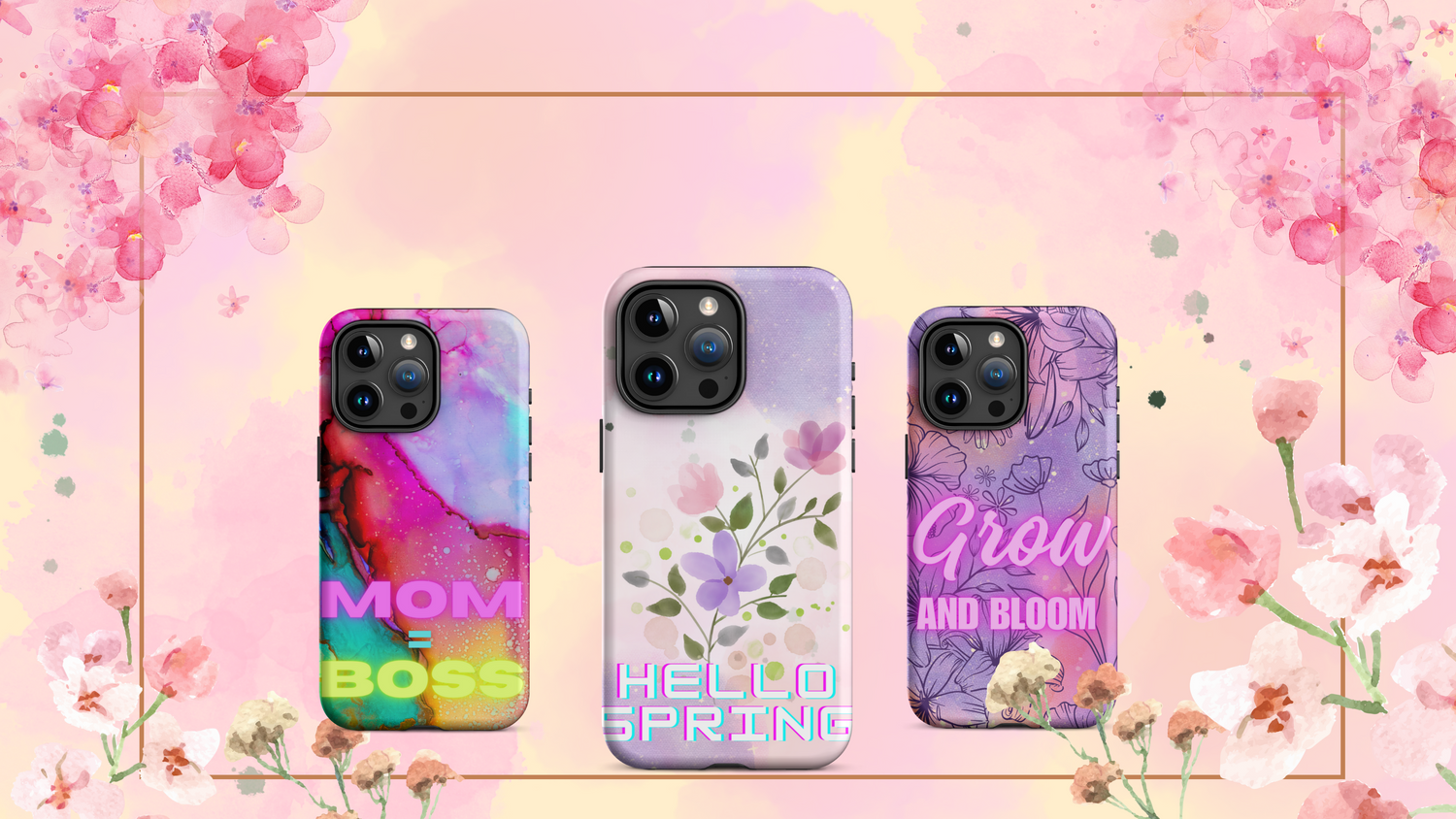 For the Love of Spring Protective Cases