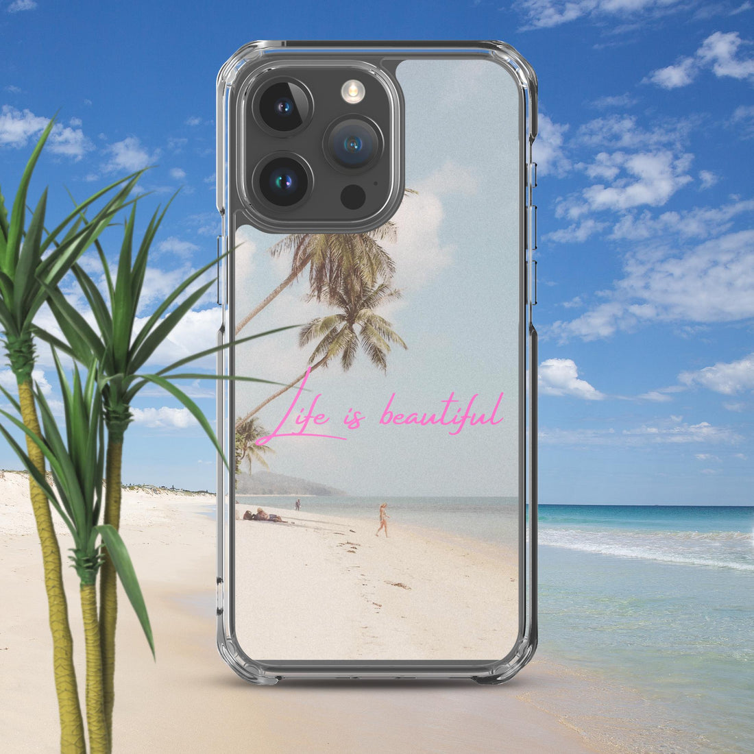 Life is Beautiful on the Beach - Iphone Case