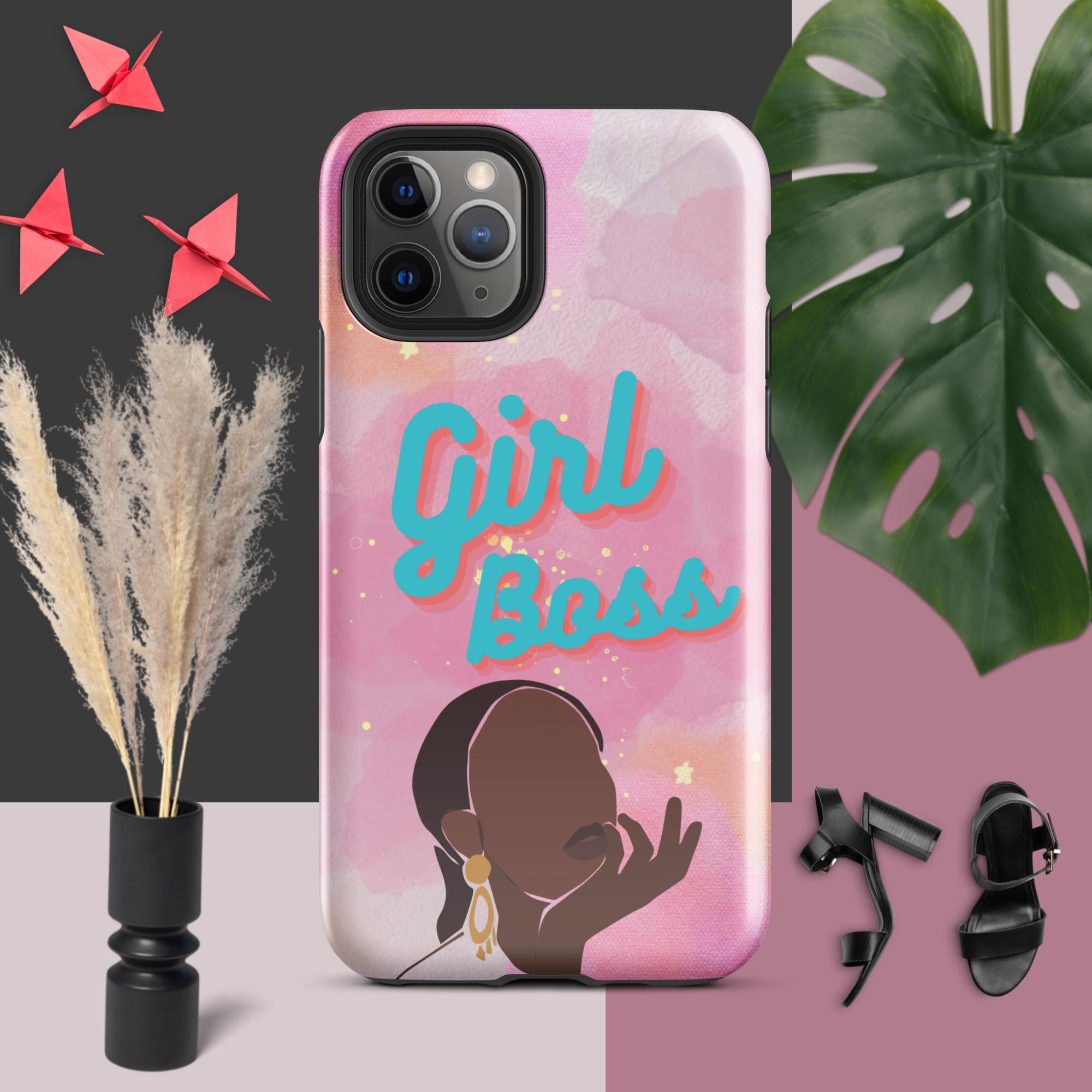 She is a Boss -Iphone Case