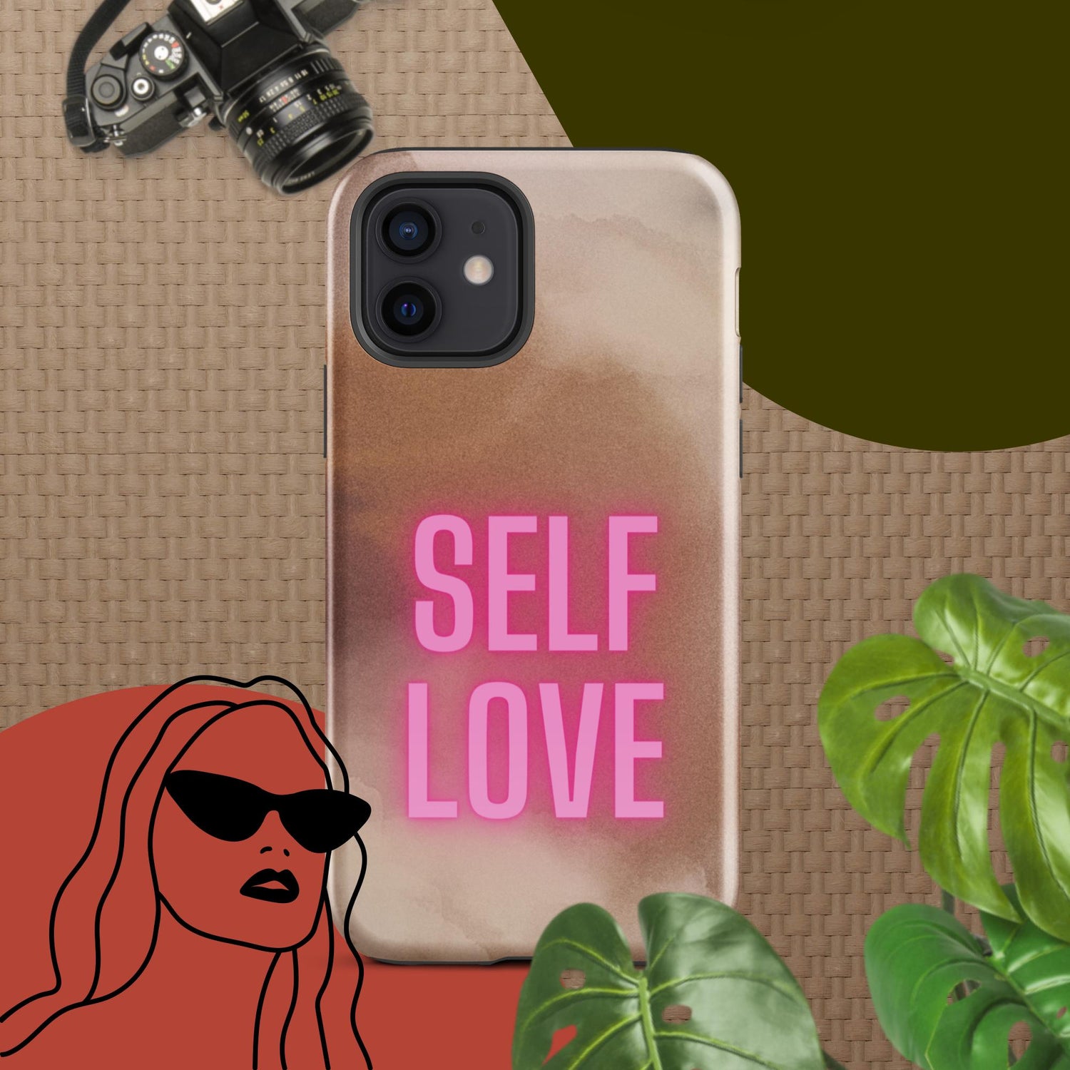 Self Love in Nude - Iphone Case