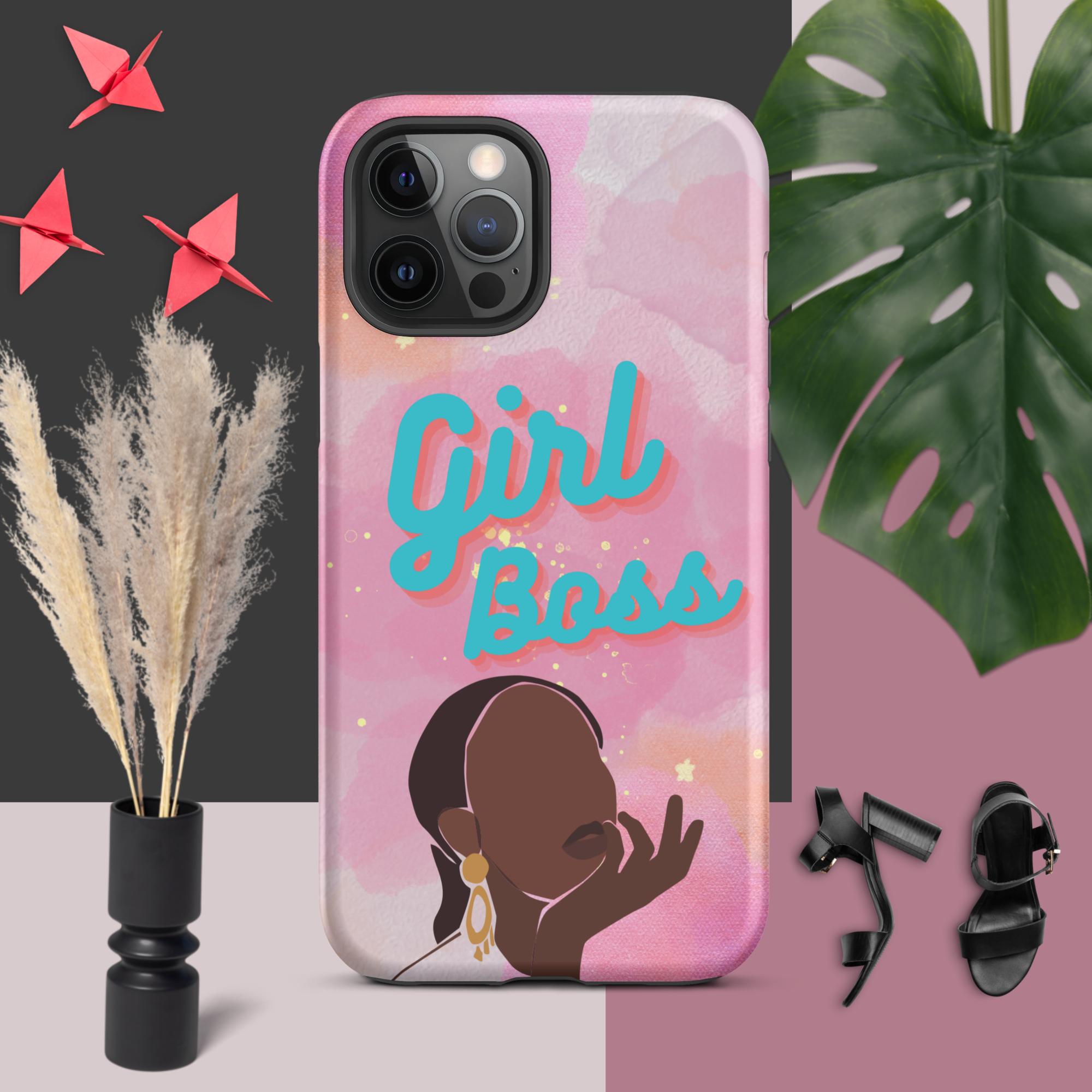 She is a Boss -Iphone Case